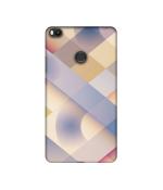 Casotec Striped Design Printed Silicon Soft TPU Back Case Cover for Xiaomi Mi Max 2