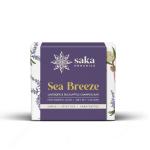 Saka Organics- Sea Breeze | Handmade Lavender & Eucalyptus Shampoo Bar | Natural Hair Care for Normal Hair (120gm)