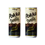 POKKA P Vanilla Milk Coffee Roasted Ready to Drink, 240 ml Each (Pack Of 2)