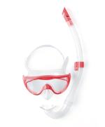 Speedo Pink Rubber -Junior Glide Junior Snorkel Set - Free Size (Pack Of 2)