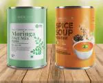 COMPANION Spice Soup Mix + Moringa Diet Mix- 1 Tin Each (Combo Pack)