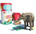 PLAYSHIFU Paper Wildlife Jeep Safari Card Game 18 to 36 M