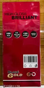 GMP Black Gold 100x230mm Lamination Pouch 100 pouches for Aadhaar Card