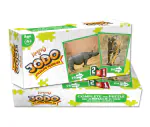Kaadoo Jodo 2 in 1 Set Wildlife Jigsaw Puzzle Game (Tiger & Rhino) (16 pcs+64 pcs Puzzle) (3+ Yrs)