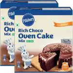 Pillsbury Rich Choco Oven Cake Mix (Pack of 2 - 270gm Each)