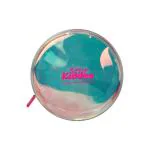 Smily Kiddos Pink Polyvinyl Chloride Zipper Pencil Pouch