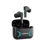 HOPPUP Predator Xo1 Gaming Earbuds with 50H Playtime,13MM Drivers,40MS Low Latency,ENC Bluetooth Headset (Black, True Wireless)