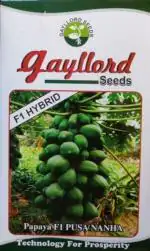 THAMMAR Gayllord Pusa Dwarf Hybrid Papaya Seeds (100 piece)