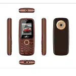 MTR PEAR P2163 (Maroon) Phone Basic Keypad Phone,1.77 INCH Display,1100 MAH Battery,Contains Many Indian Language,Vibration,Dual SIM,FM Radio,MP3/MP4 Player