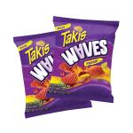 Generic Fb Takis Waves Fuego Hot Chili Pepper And Lime Flavored Tortilla Chips, 71 Gm (Pack Of 2)