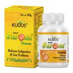 Kudos Amrit Gasona Churna | Ayurvedic Remedy for Indigestion and Gas Problems | 50G | GMP Certified