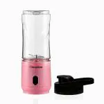 Brayden Fito Atom Portable Smoothie Blender with 2000 mAh Rechargeable Battery and 3.7V Motor, Pink