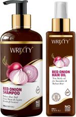 WAW Skin Cosmo Red Onion Shampoo with Red Onion Hair Growth Oil for Men and Women, Boys and Girls