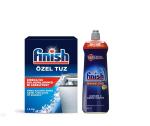 Finish Dishwasher Salt 1.5kg + Rinse Aid Lemon 800ml