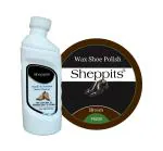 Sheppits Premium Shoe Polish (Brown) & Suede Nubuck Shoes Cleaner Combo | Shoe Care Kit