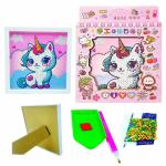 Fullkart 5D Diamond Painting Kits for Kids Wooden Frame Diamond Arts and Crafts for Kids Diamond Painting Art Kits DIY Diamond Painting Craft Kits for Kids Art and Craft Kit for Girls 9-12, Best Gift for Girls