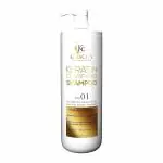 KERACITY 1000 ml Keratin Clarifying Shampoo | Infused with Keratin, Collagen, Soya Color-Safe, Sulfate-Free Shampoo for Color Treated Hair| Formulated in USA