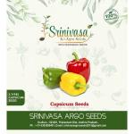 Srinivasa Agro Seeds Green Capsicum (50g)