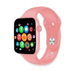 DWISAPTTI T500 Pink Bluetooth Calling Touch Watch with Health and Fitness, Multi Sport Smartwatch (Pink Strap, Free Size)