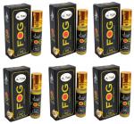 al hiza Fog Roll-On Real And Natural Attar Perfume, 6 Ml Each (Pack Of 6)