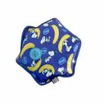 ADVAY Electric Heating Pad | Heating Pad-Heat Pouch Hot Water Bottle Bag | Heating Pad With For Pain Relief | Round Shape Heating Pad (Dark Blue).