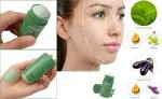 OPTRA-Xtreme Glossy Green Eggplant Cleaning Solid Mask Stick Face Shaping