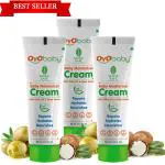OYO BABY Moisturising Cream for Baby with Olive Oil & Shea Butter Daily Use Baby Cream & For All Baby Skin Type 50ml Pack of 3