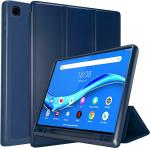 AIBEX Flip Cover for Samsung Galaxy Tab A 8 inch (SM-T290/SM-T295) |Slim Light Cover |Trifold Stand|TPU Made| (Blue, Dual Protection, Pack of 1)