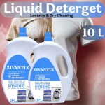 ZIVANTIX Fab Liquid Detergent Blue 10Liter Suitable For Top-Load And Front Load Machine