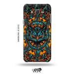 Tweakymod Printed Angry Owl Back Cover For Samsung J5 2015