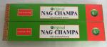 Butterfly Brand Nandita Nagchampa Masala Agarbatti 50 Grams x 6 Pcs Incense Sticks Organic Nag Champa Incense Sticks for Home Office Aromatherapy (50 Grams, Pack of 6)