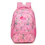 BEAUTY GIRLS BY HOTSHOT 1521|School Bag|Tuition Bag|FLORAL PRINTED Bag|College Backpack|ForGirls&Women|18Inch|32L Waterproof School Bag