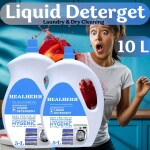 HealHerb Detergent Liquid 10 Liter Blue Natural, Organic, No harmful chemical included, Baby Safe, Skin Friendly