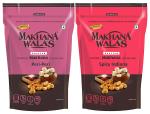 Makhanawalas Roasted Makhana Gorgon Nut Peri - Peri, Spicy Indiana, 70 Gm Each (Pack Of 2)