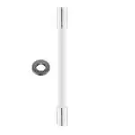 amiciKart Adjustable Tap Extender,Flexible Bending Tube Aerator Faucet for M20 Tap Size (F24, White- 20cm)