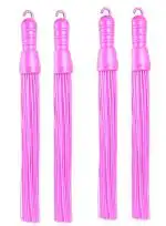 Whinsy (Pack of 4 piece) Kharata/Plastic Stick Broom/Jhadu for Home and Bathroom Cleaning