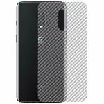Kite Digital OnePlus 7 Back Screen Protective Film Carbon Fiber Skin Transparent Screen Guard Sticker