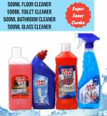 DropSter Cleaning essentials combo set of 4 (2.4 LTR)