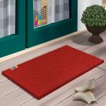 AMRO Beautility Needs Modern Red PVC Door Mat 16 x 24 inch