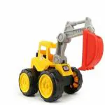 Smartcraft Excavator Construction Vehicles for Kids Pretend Play Toy Trucks Play Set