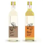 Essentia Extracts Combo of Cold Pressed Almond Oil and Coconut Oil, 200ML (100ML +100ml)