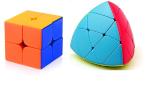 Grest High Speed 2x2x2 & Curve 3x3x3 Pyramorphix Pyramid Magic Puzzle Cube