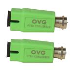 OVG FTTH Mini Node Optical Receiver Fiber for Direct Connecting Set Top Box (pack of 2)