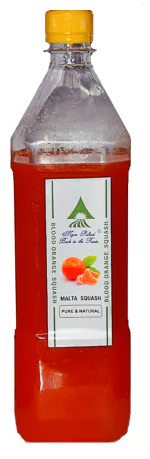 Myor Pahad's Nature’s Nectar Malta Squash ( Blood Orange ) 250 ml Pet Jar Bottle 100% Natural from Uttarakhand / Uttaranchal