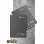 Janaab Black Luxurious Productivity Planner | Matte Textured Cover | 23.7X 18 cm Containing 419 Pages | Best Daily weekly Self Organizer Planner | Daily Task | Define the Goals to achieve | The Ultimate Business & Life Planner | Yearly Goal |