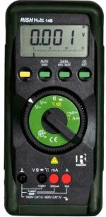 Rishabh Instruments Ridh 14S Digital Multimeter (Green and Black)