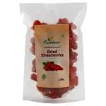 Farmbean Premium Dried Strawberry 200Gms (Pack of 1) | Dehydrated Strawberry | Real dried fruit | | Healthy Sweet Treats| Rich in Calcium, Antioxidant, Fibers and Vitamin K | Vegan, Non-GMO & No Preservatives