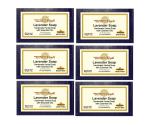 Parwati Gramudyog Herbal Products Lavender Handmade Herbal soap With Essential oils Pack of 6