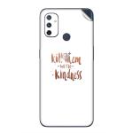 GADGETSWRAP Printed Vinyl Skin Sticker for OnePlus Nord N100 - kill with kindness