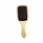 Velvetree Latest Hair Brush anytime Styling Wood Comb Square Paddle Hair Brush for regular | professional use | trendy comb for all hair type pack-01